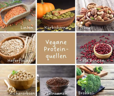 Proteinpulver Vegane Proteinquellen